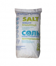 Соль таблетированная NaCl (мешок 25 кг) - Системы водоочистки. Водоподготовка